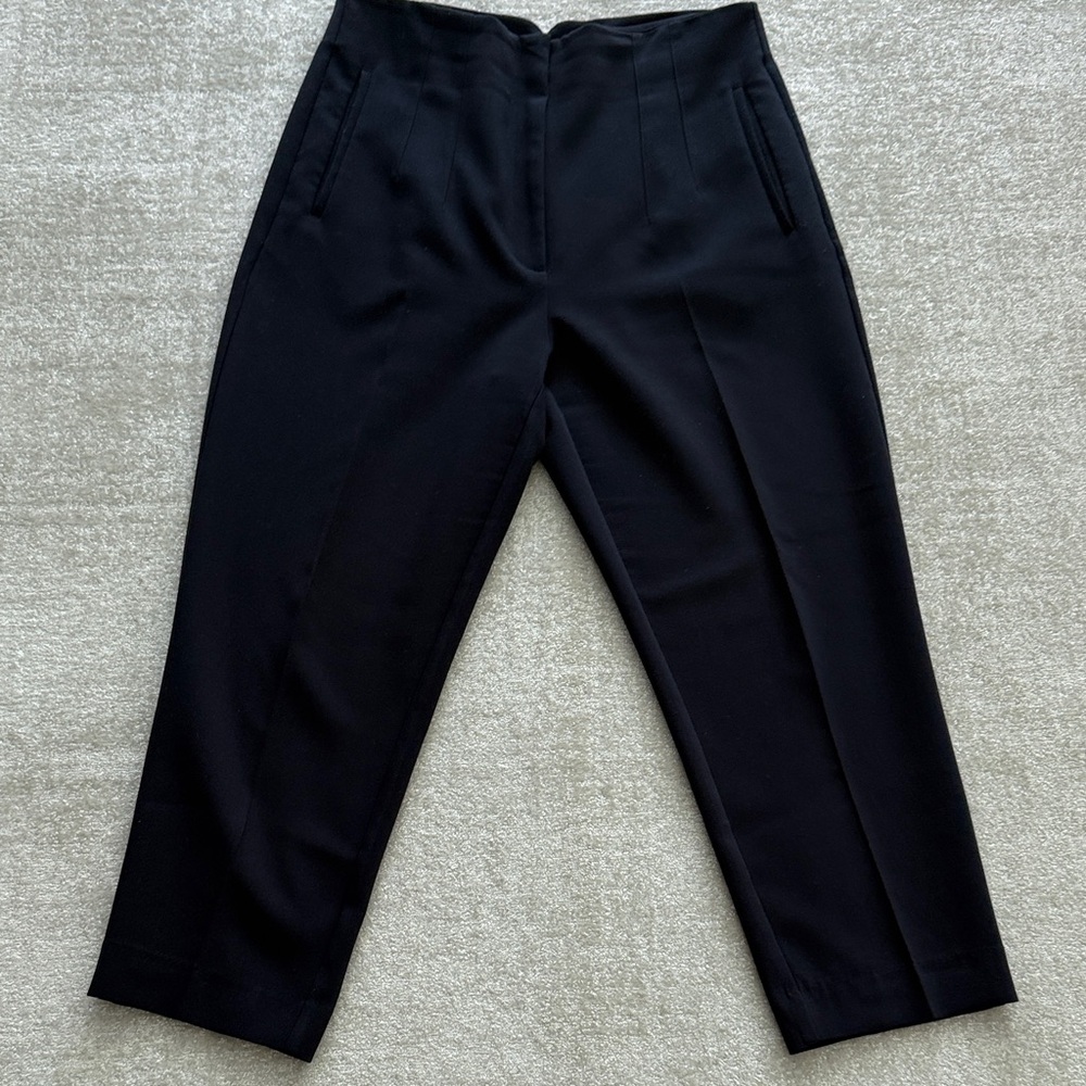 Zara Women’s High Waisted Navy Pants